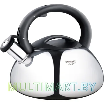 Чайник со свистком Lamart Argent LT7006